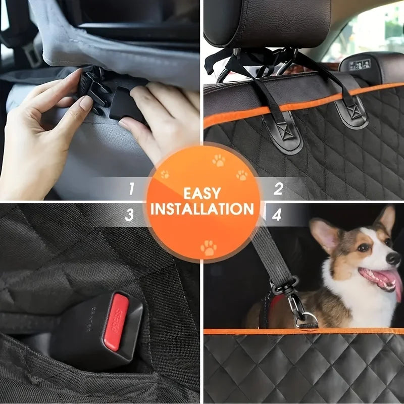 Pet Hammock Car Seat Cover