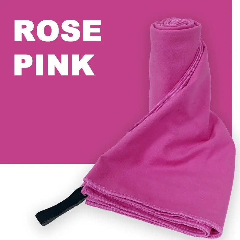 Microfiber Workout Towels For GYM Sweat Quick Dry Sports Towel for Yoga, Running, Camping, Beach, Swimming Pool& More