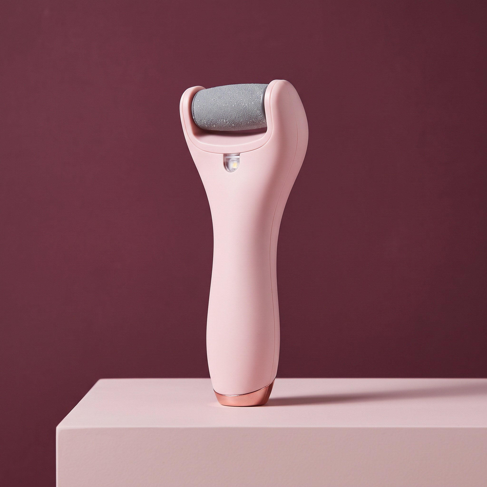 Pink Bare Sunday Foot File On A Blush Pedestal